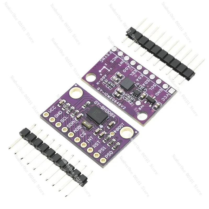GY-BNO080 BNO085 9DOF AHRS IMU Sensor Module High Accuracy Nine Axis For AR VR Motion Tracking Orientation Heading Reference
