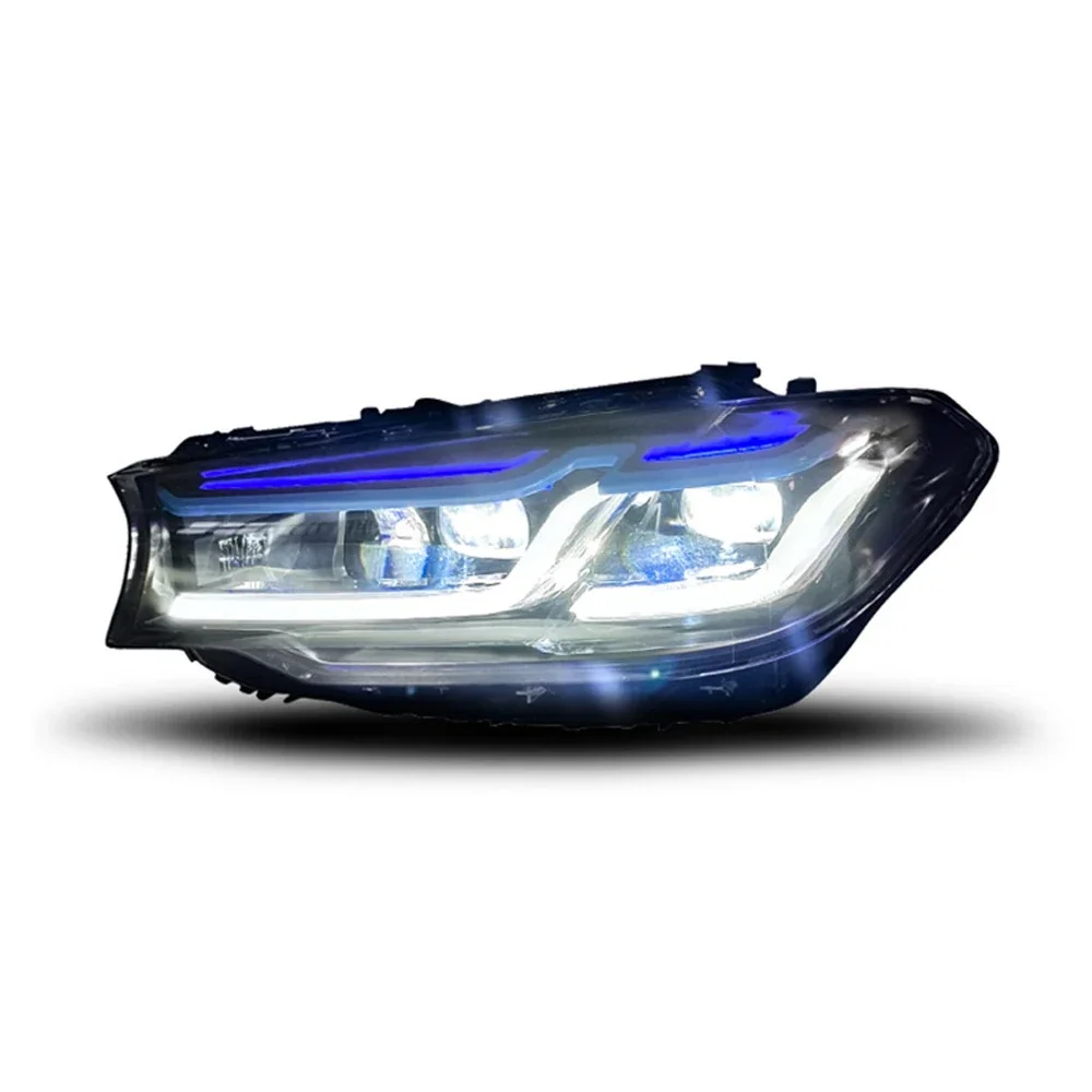 Car Lights For BMW G30 5 Series 2018-2022 G38 LED Auto Headlight Assembly Upgrade Newest M5 Competition LHD RHD Accessories