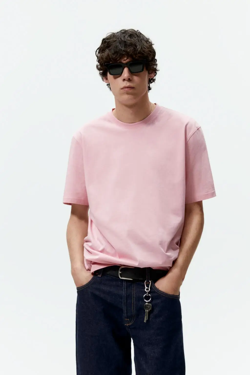 

Sensir Spring Multicolor Large Clear Color Inner Matching 100% Cotton Short Sleeve T shirt Men's Tees