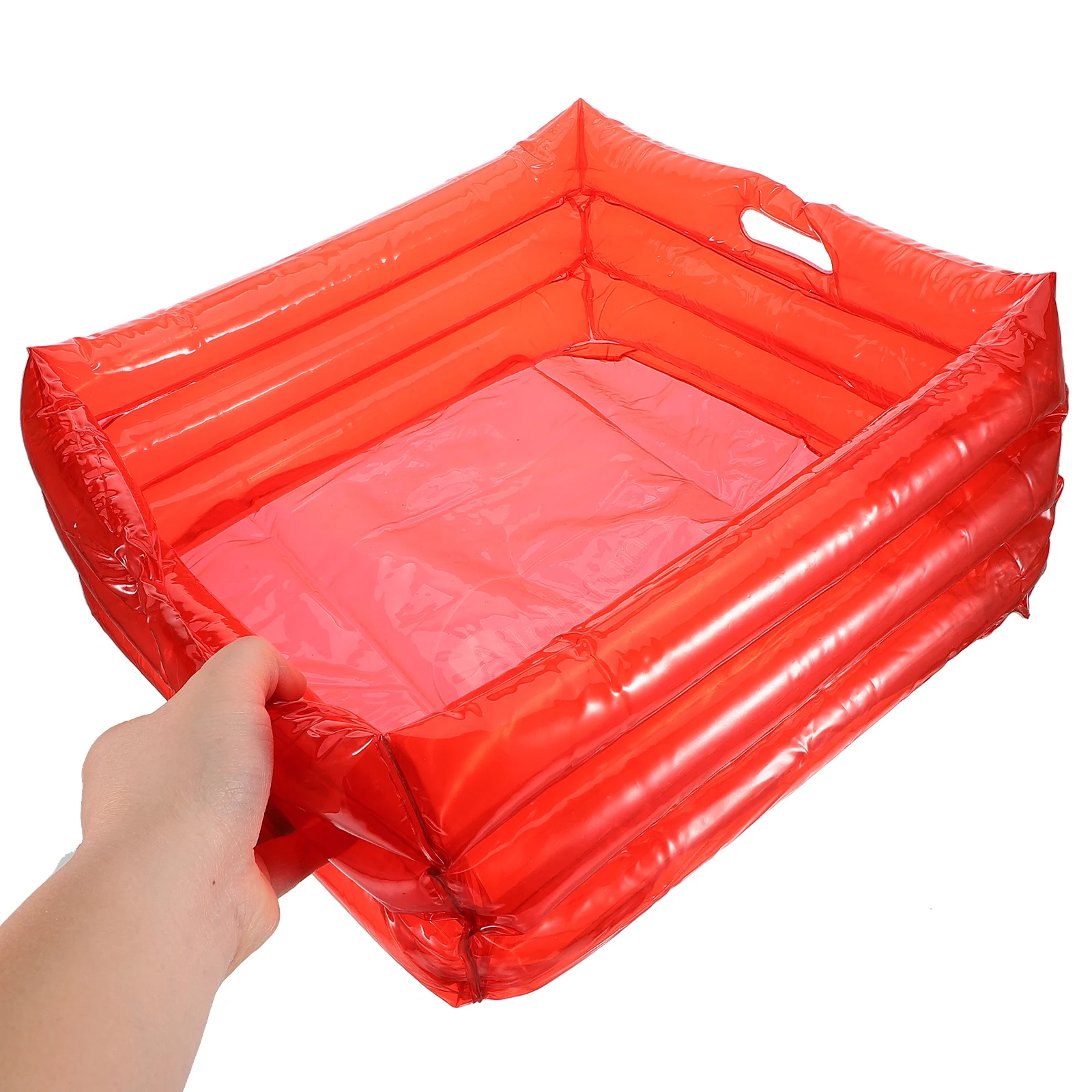 

Outdoor Foldable Basin Inflatable Portable Large Capacity Camping Bucket Travel Portable Rain Barrel Picnic Storage Container