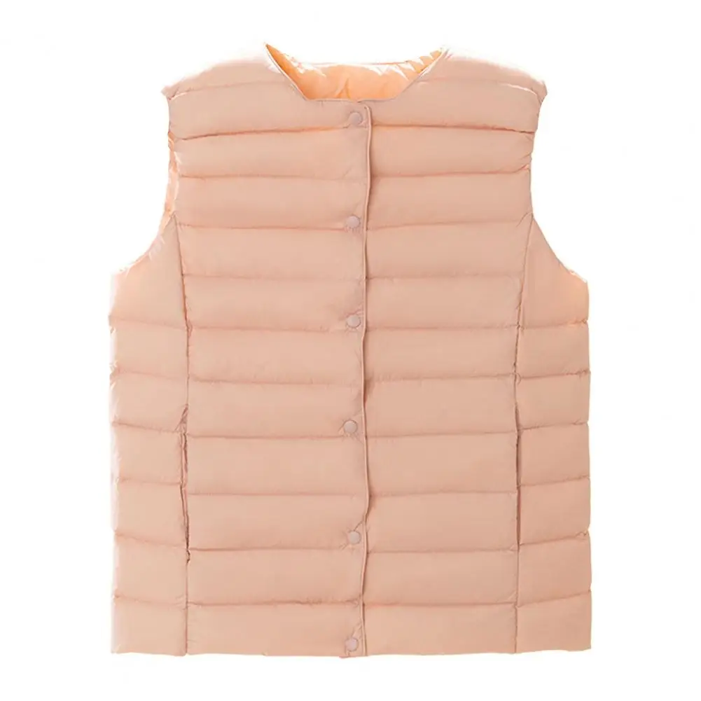 Coat Ultralight Sleeveless Puffer Vest Jacket Ultra Thin Warm Lightweight Down Jacket Waistcoat Winter Women Duck Down Vest Coat