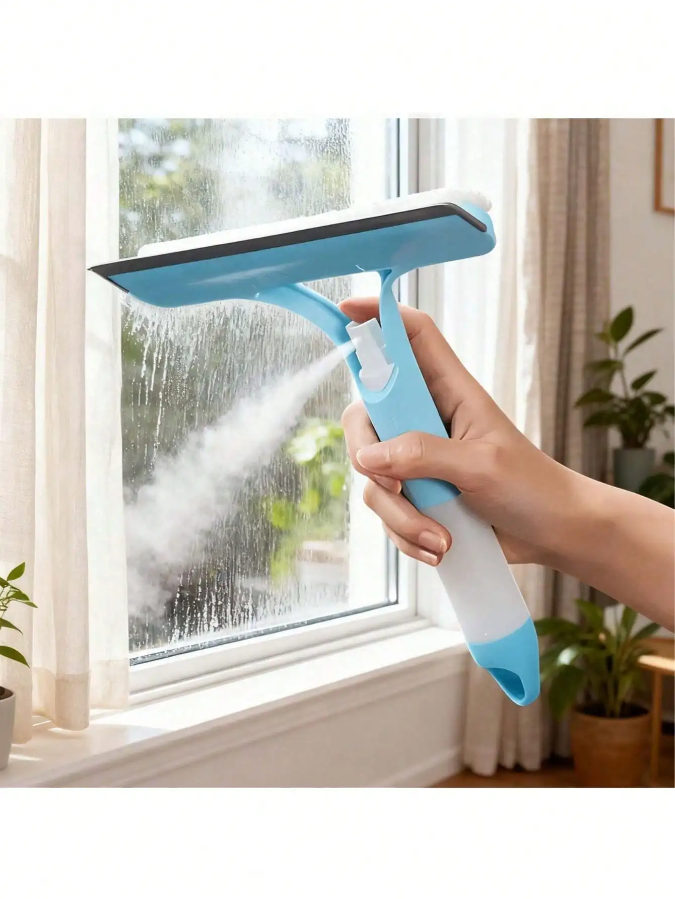 Integrated Neutral Three-In-One Double-Sided Cleaning Spray With Nozzle, Strong Oil-Removing Formula, Suitable For Househod