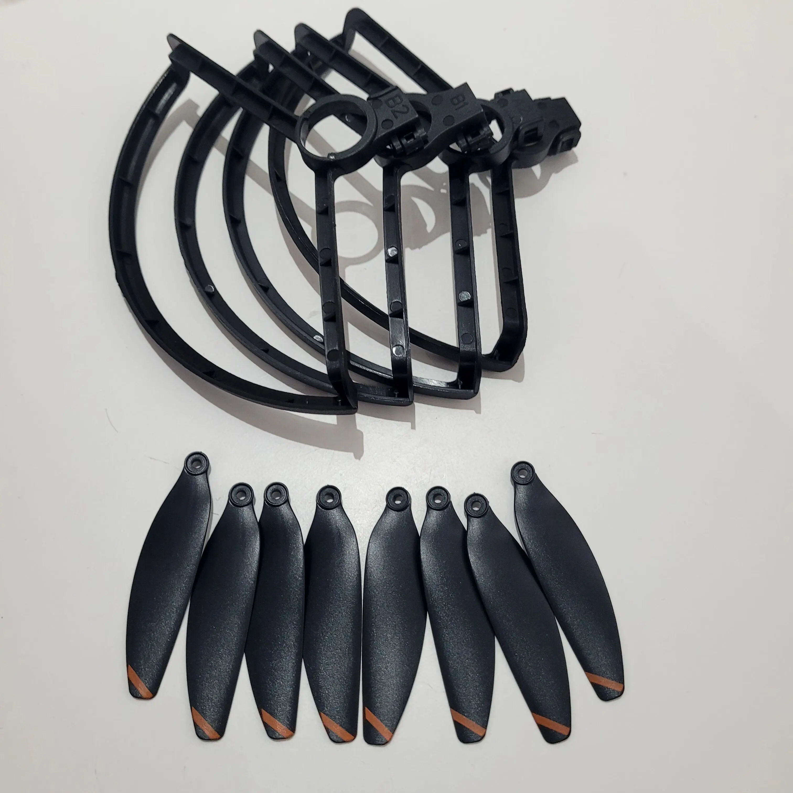 S6S Mini Drone Spare Part Kit LS-S6S S6S Propeller Maple Leaf Protective Frame Wing Guard for LSRC Drone S6S Accessory