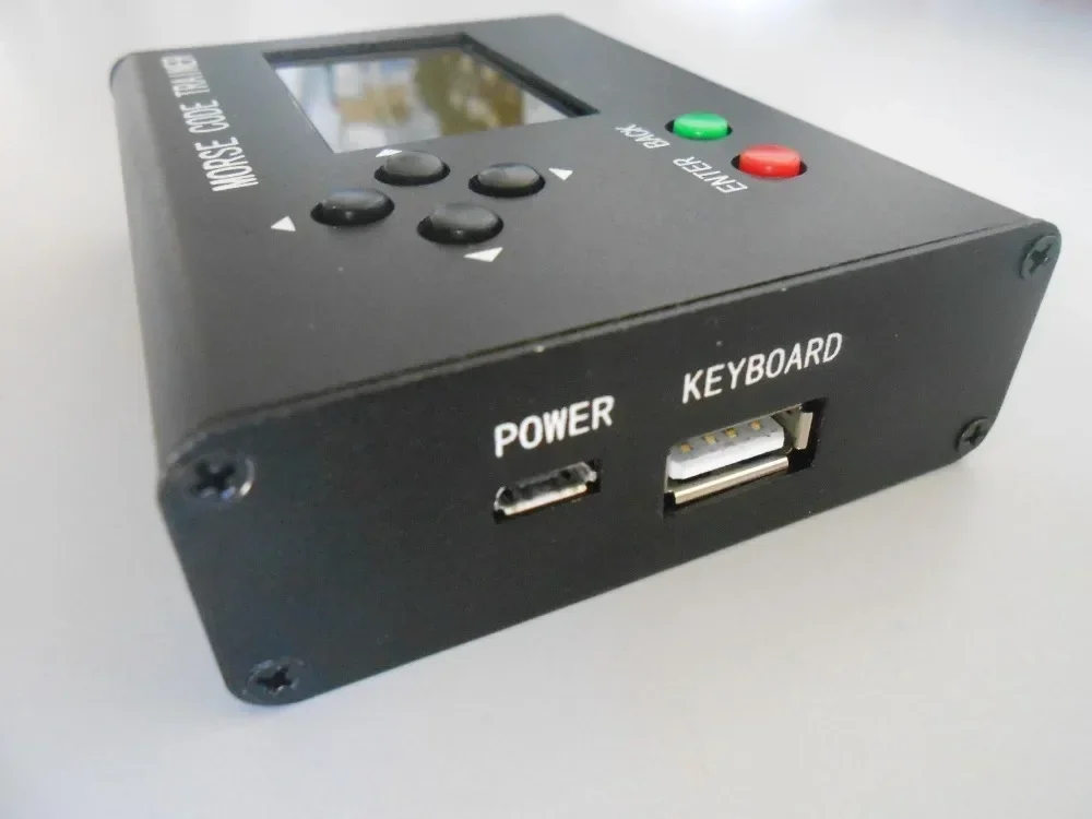 MORSE CODE TRAINER Moore Simo Wales Code Trainer Коротковолновое радио Телеграфный ключ Автоматическое обучение ключей CW Radio