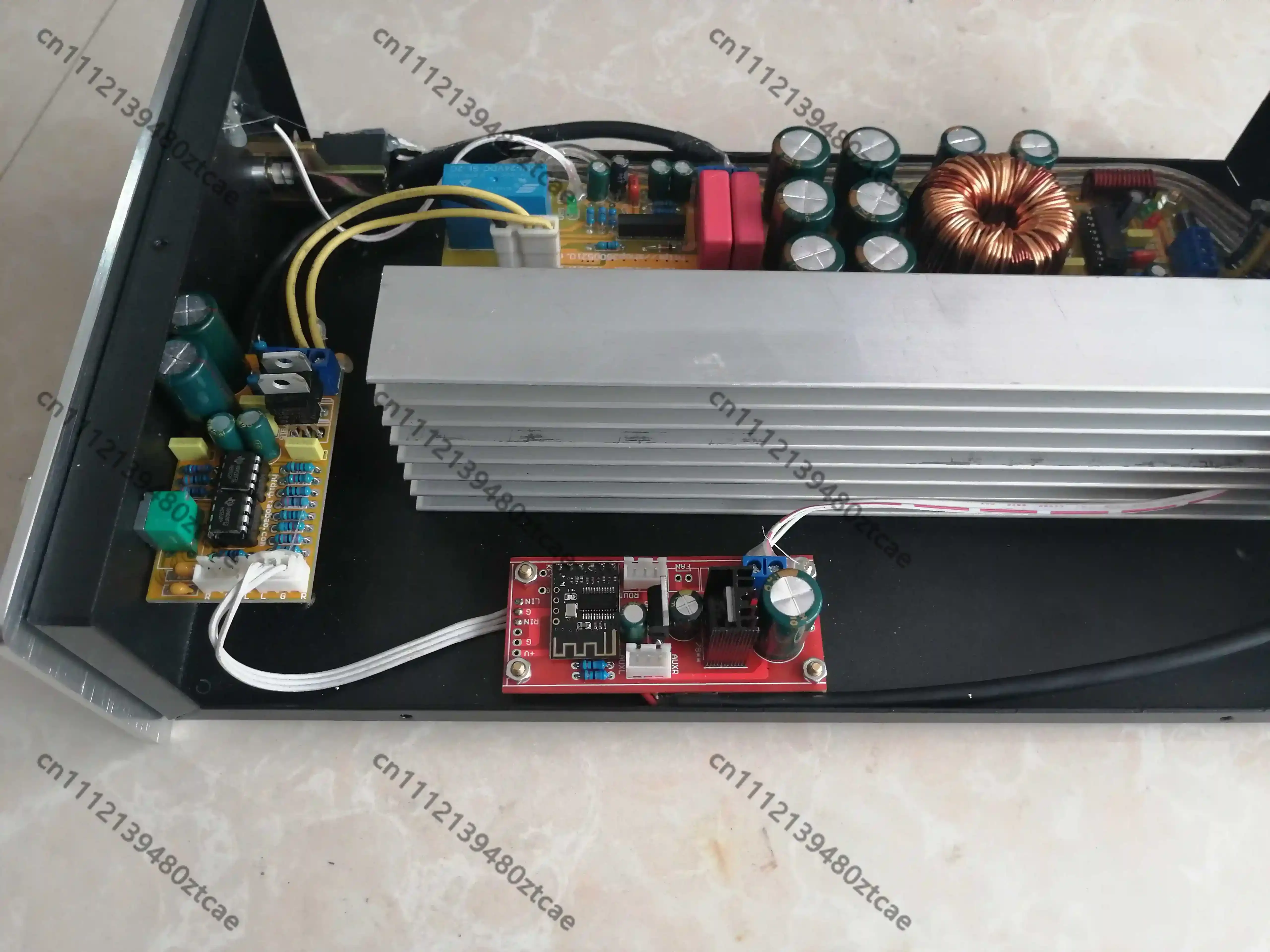 12V DC All-in-One Stereo-Verstärkerplatine 2*120W mit Klangregelung, tragbares Fahrzeug-Outdoor-Audio-DIY-Zubehör