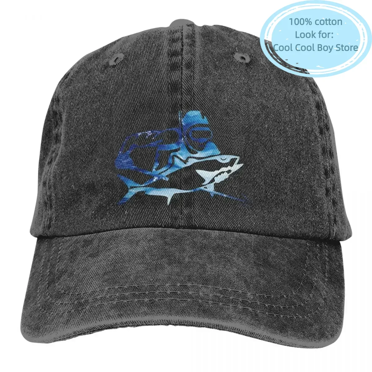 Freediving Spearfishing Baseball Cap Men Cowboy Hats Women Visor Protection Snapback Dive Scuba Diving Caps