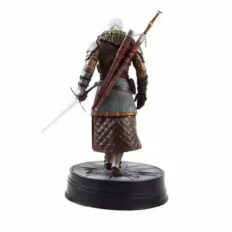 The Witcher 3：Wild Hunt Geralt Action Figure Anime Games Figures Model Collectable Dolls Kids Toys Room Ornaments Car Decoration