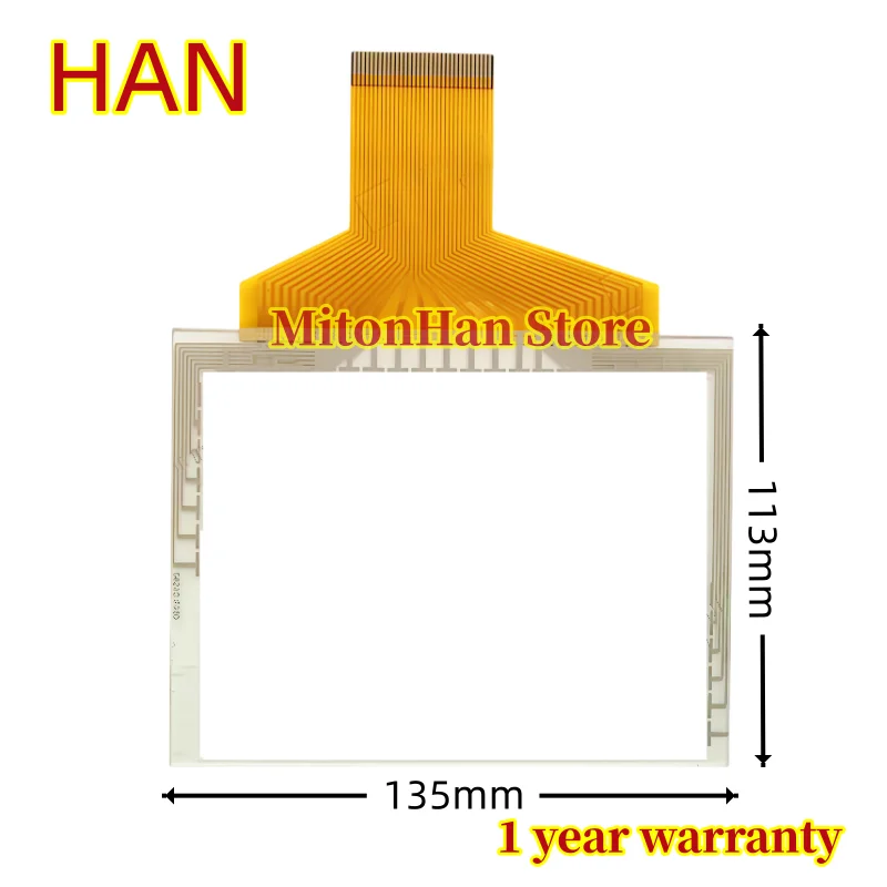 New For F940GOT‑TWD‑C Touch Panel Screen Glass Digitizer Protective Film Overlay