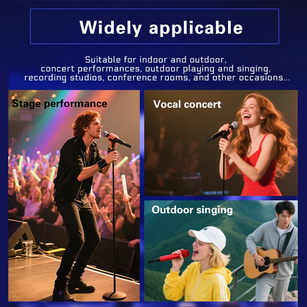 سلكي إلى نظام الميكروفون اللاسلكي ميكروفون لاسلكي جهاز ريسيفر استقبال وإرسال UHF XLR نظام محول ملحقات الميكروفون