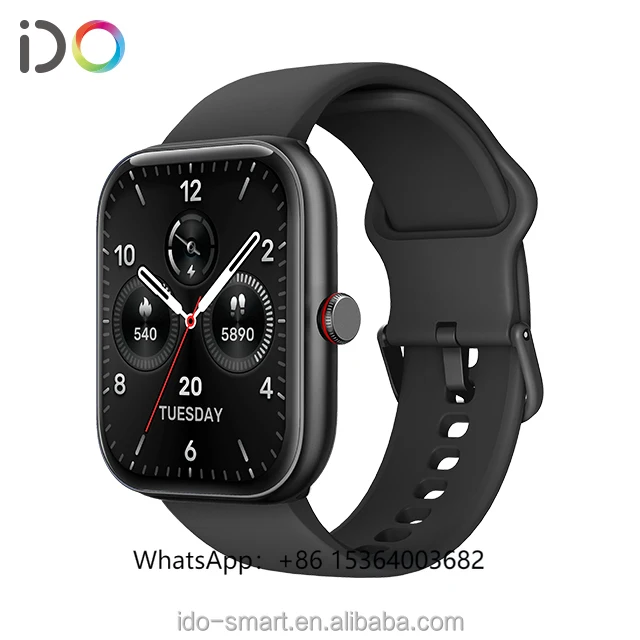 

TJXL-1.91" Multi-functional Fashion Smart Watch Manufacturer IP68 Waterproof Alexa Voice Health Tracker Multi-sport Mode IOS And