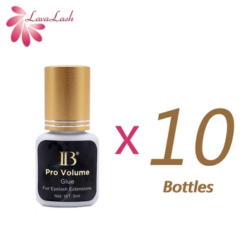 새로운 IB 프로 볼륨 속눈썹 연장 접착제 1S 빠른 건조 오래 지속되는 한국 오리지널 스트롱 콜라 5ml 가짜 속눈썹 접착제