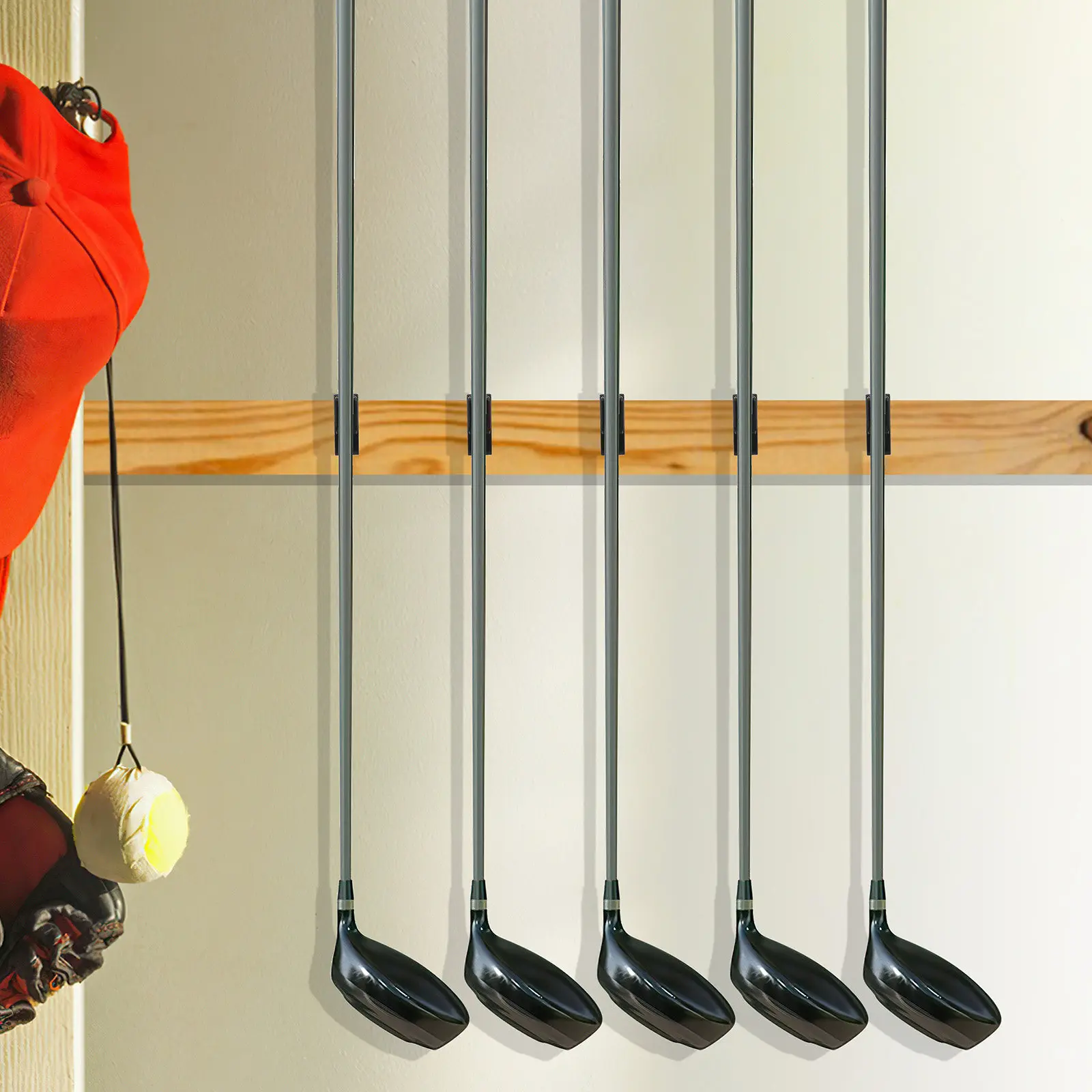 4Pcs Golf Club Clip High-Grade Material Putter Holder Bag Organizer Golfing Stick Accessories Putter Holder for Golfing Bag