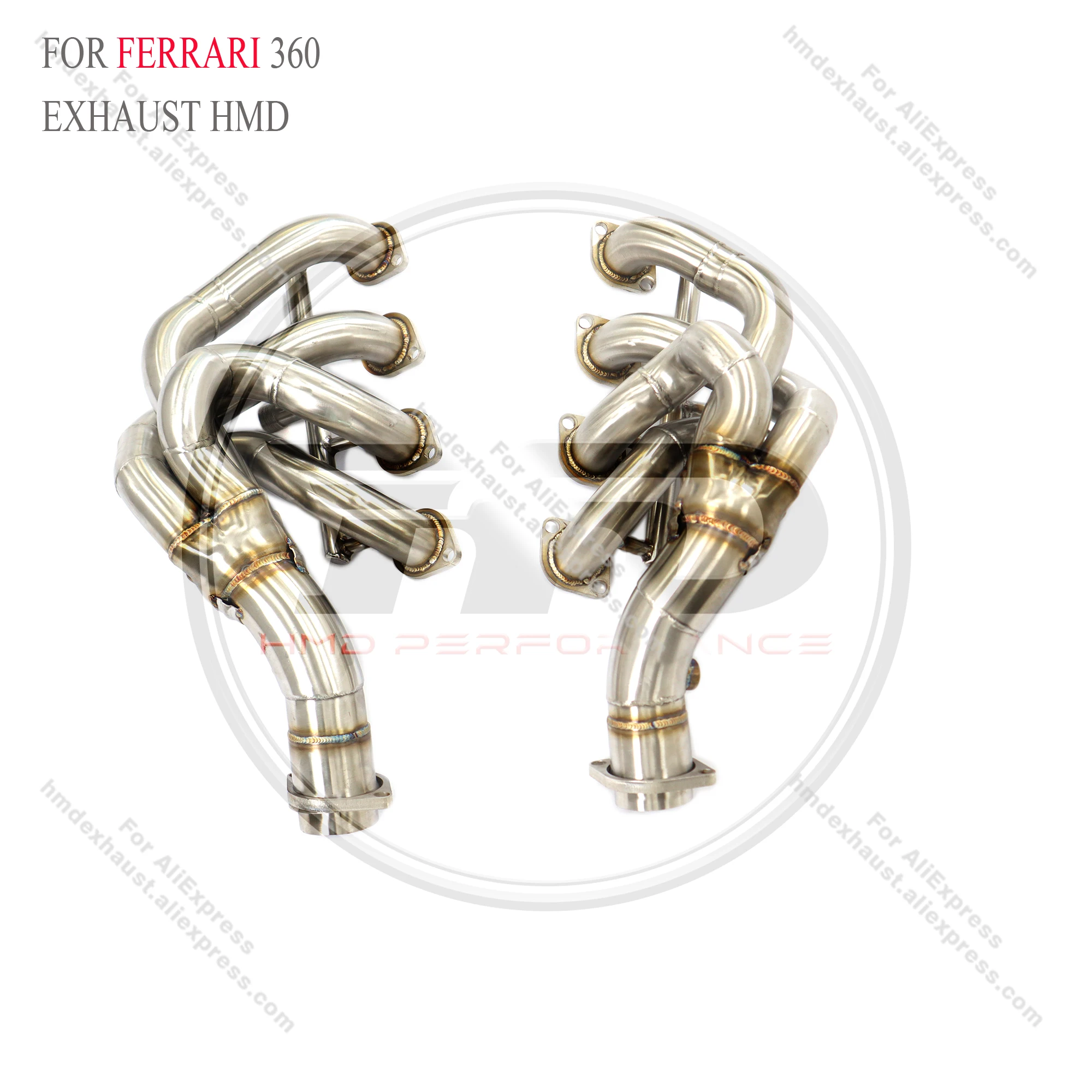 

Коллектор для Ferrari 360 без теплозащитного экрана Выхлопная система HMD Сертификация качества производительности