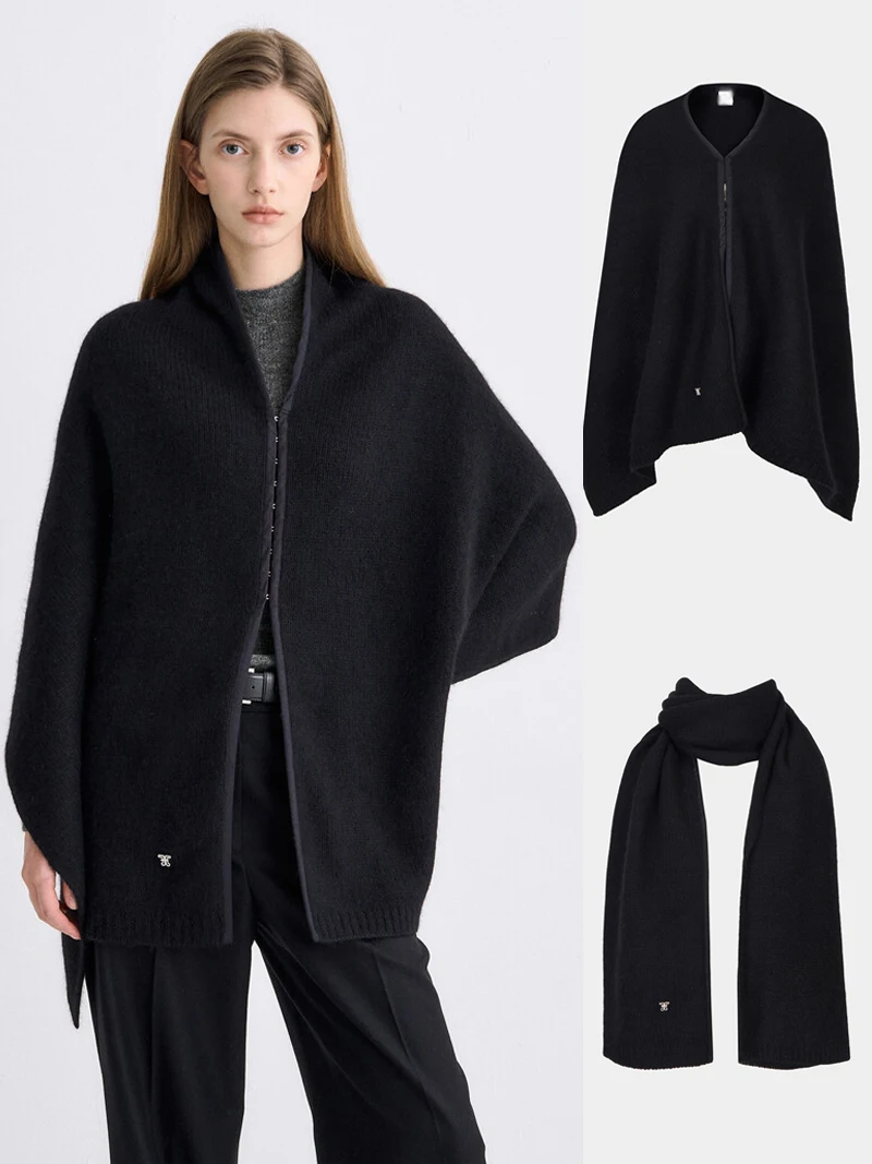 micoat-warm-knitted-wool-scarf-oulder-wrap-women's-faionable-autumn-winter-metal-logo-cozy-all-season-ex-scarf