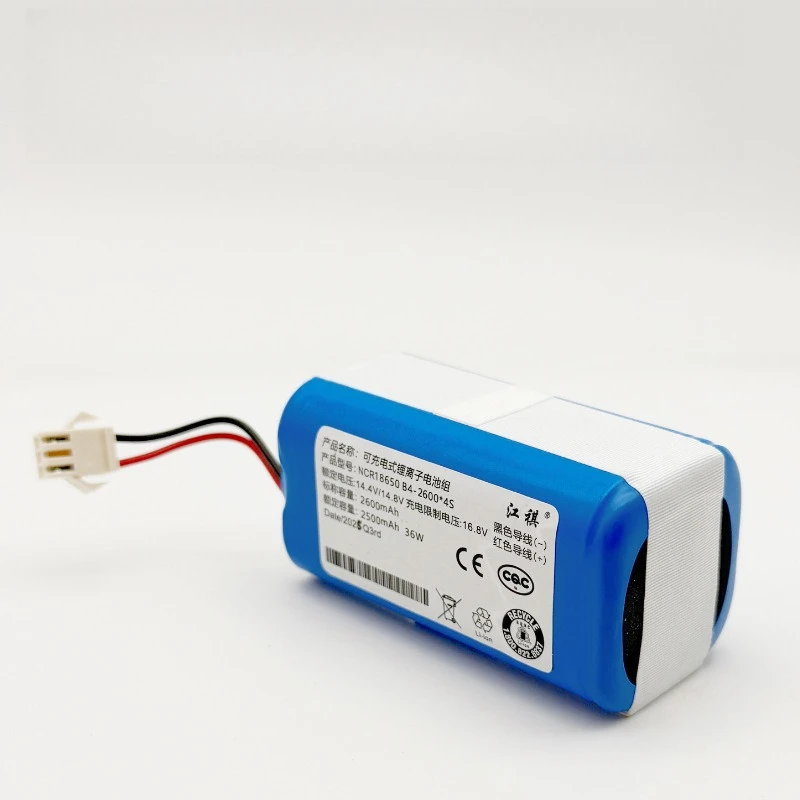 New NCR18650 B4-2600*4S 14.4V 2600mAh Robot Vacuum Cleaner Battery for Proscenic 850T 850P for Deebot N79  for Lefant M210 G30