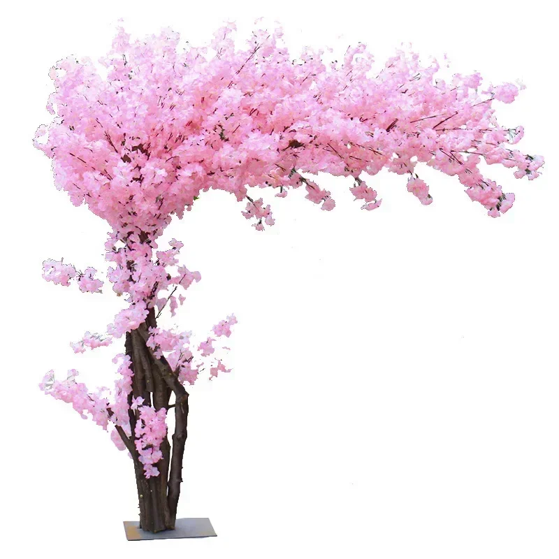 Artificial Cherry Trees Fake Plants for DIY Wedding Decorations Party Decorations Home Garden Artificial Flowers