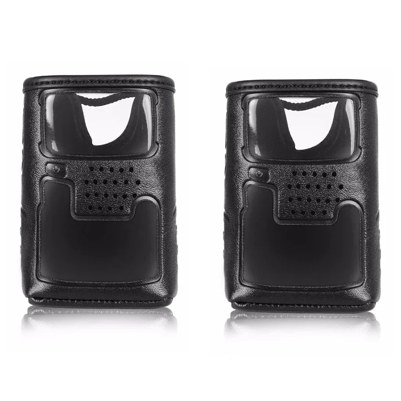 

Yaesu VX-7R Soft Leather Case Walkie Talkie Cover Bag Holder Holster for Yaesu VX-6R VX6R VX-7R VX7R VX6E Handheld Radio