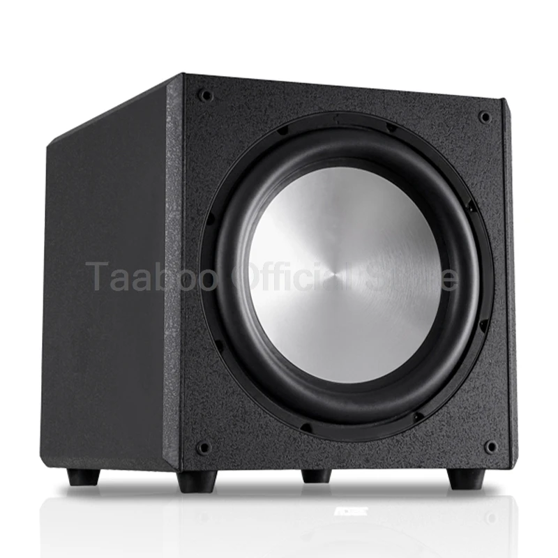 10/12 Inch Super Subwoofer High Power Speaker Active HiFi Wooden Subwoofer High Fidelity Home Theater Audio Amplifier Speaker