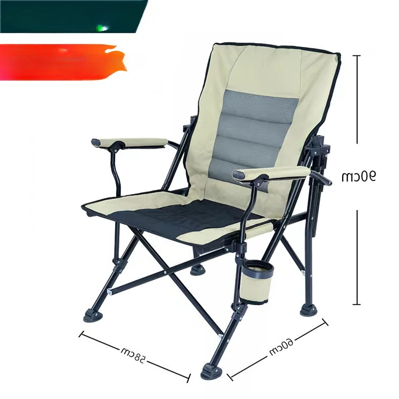 OEM Color Style Sezlong Tuhl Chaise De Plage 5.9kg Adjustable Backrest Outdoor Folding Fishing Camping Beach Chairs