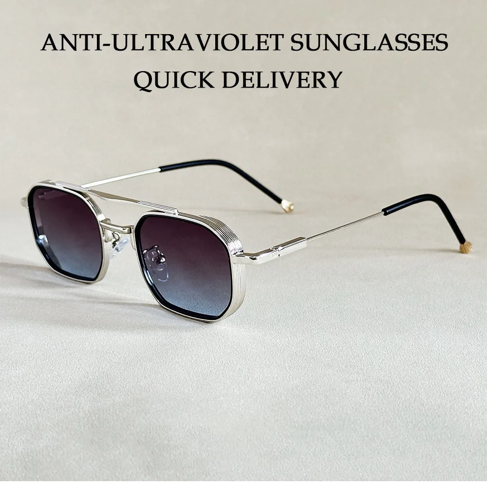 Fashion Square Sunglasses Women Trendy Vintage Glasses Luxury Sunglass Men Dropshipping Lunette Soleil Femme Zonnebrillen Dames – Detail 12
