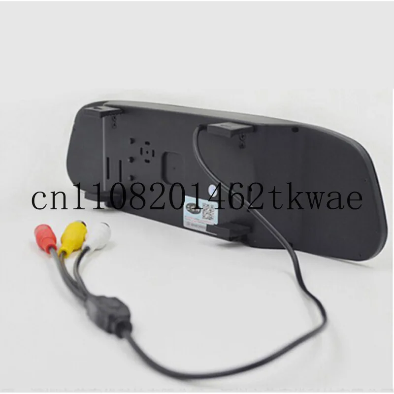 Car 4.3 Inch Rearview Mirror CCD Reversing Display 12 Volts Car LCD Screen Image Camera High Definition