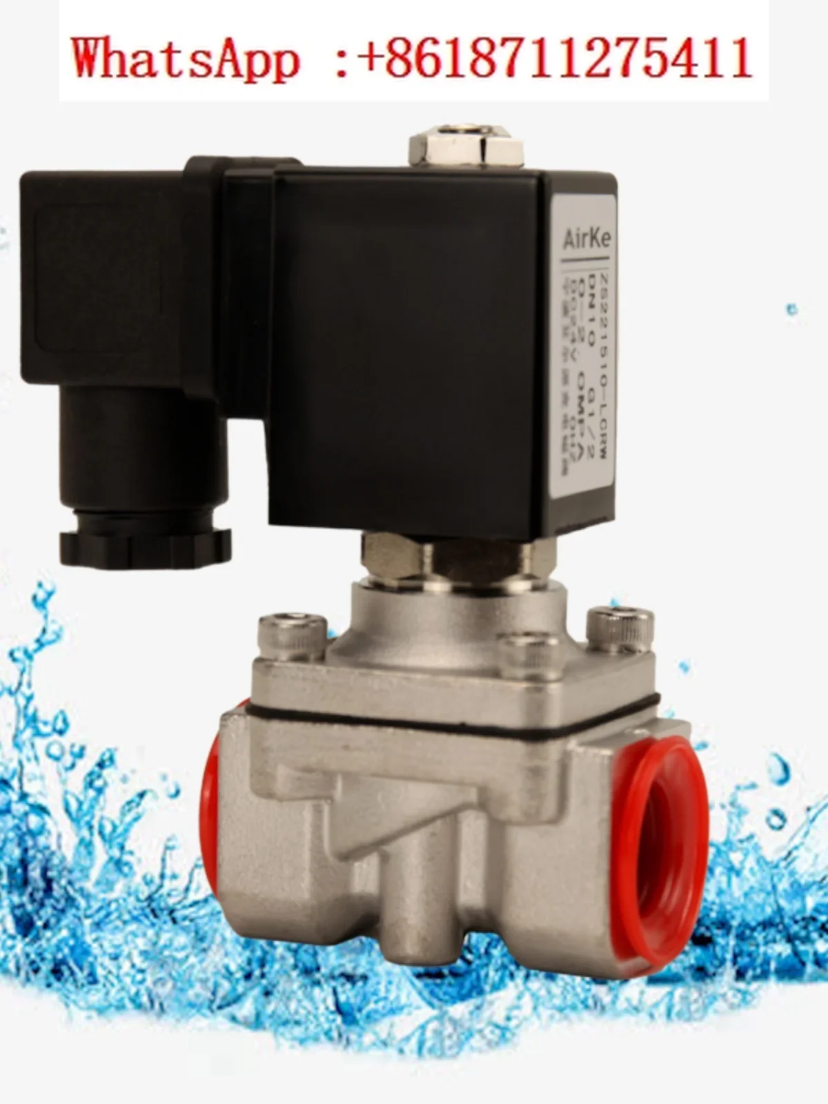 Explosive ZS miniature solenoid valve stainless steel solenoid water air valve pressure 20 kg G1/4 G3/8 G1/2