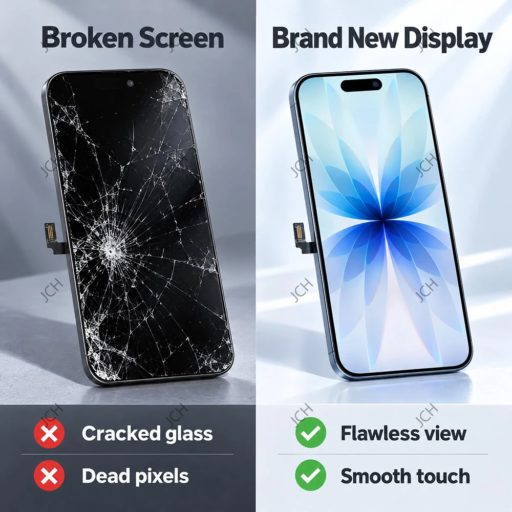 NEUES AAA+++ Display für iPhone 17 17Pro Bildschirm Digitizer LCD Ersatz 17 Pro Max 17e Incell Direktvertrieb Pantalla – Detail 5