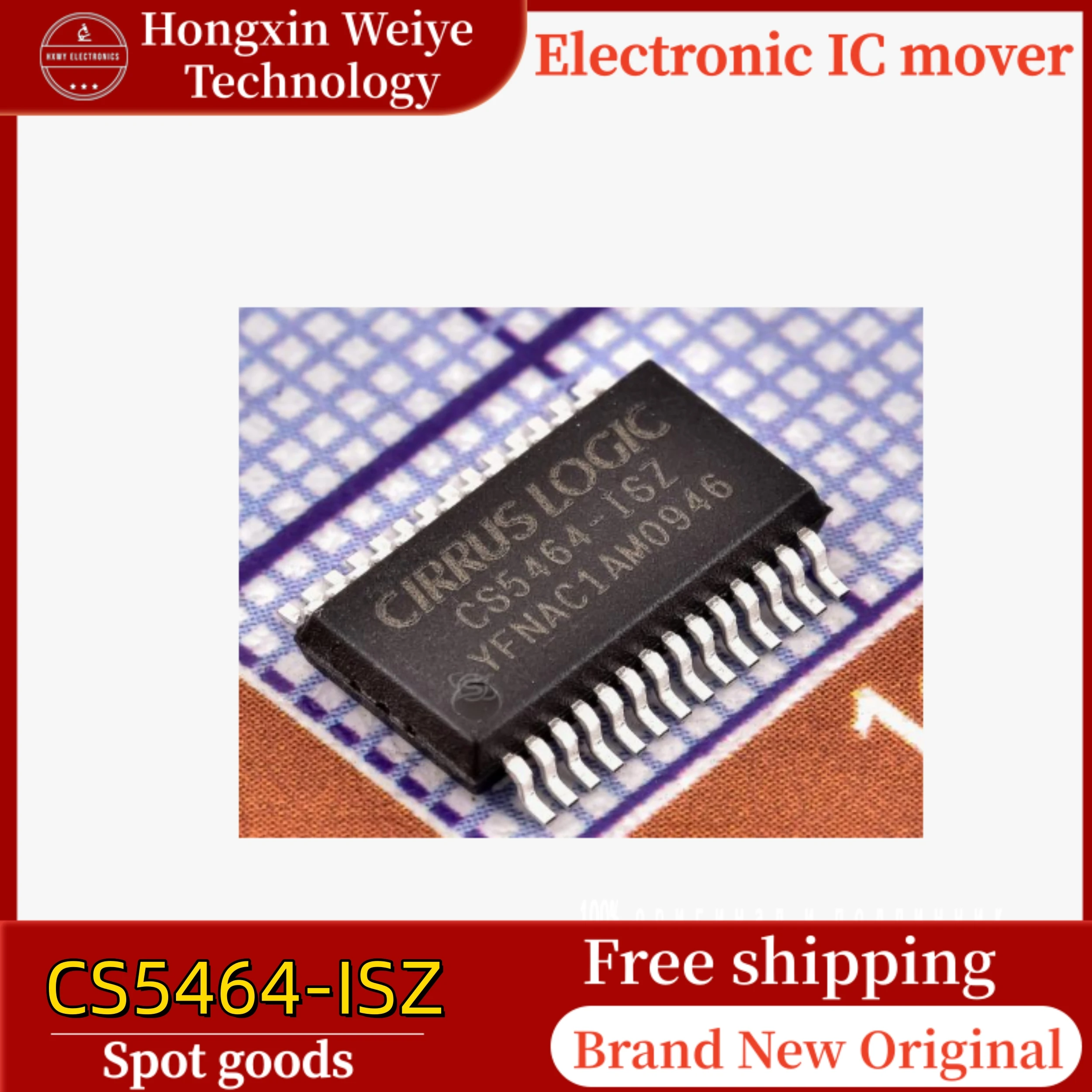 2/10 ชิ้น CS5464-ISZ SSOP-28 3.135V~5.25V ไอซีวัดพลังงาน ยี่ห้อใหม่ในสต็อก จัดส่งฟรี
