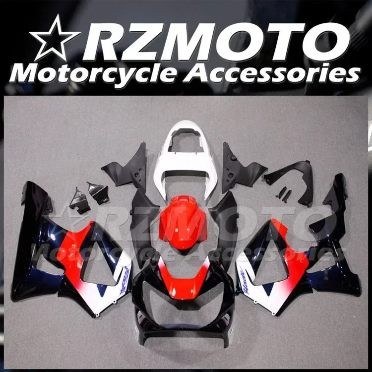 

4Gifts New ABS Motorcycle Fairings Kit Fit for HONDA CBR900RR 929 2000 2001 00 01 CBR929 Bodywork Set Cool Red Blue