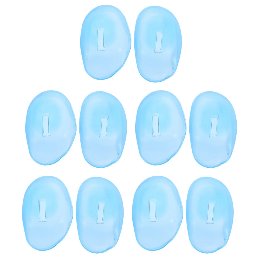 

12Pcs Silicone Ear Protector Covers Professional Reusable Ear Muffs for Baking Oil Dyeing and Hairdressing Supplies