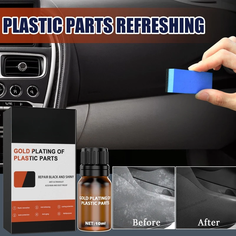 

Automotive Plastic Plating Solution Automotive Dashboard Interior Plastic Refurbishing Agent Coating Gloss Maintenance Agent