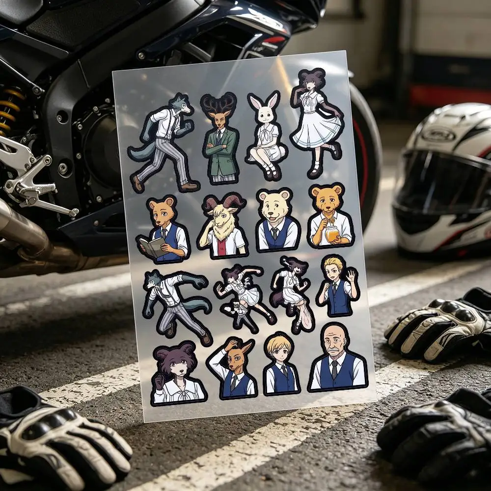 Beastars Stickers Auto Body Bumper Windows Motorcycle Laptop Walls Vinyl Decal Car Tuning Accessories