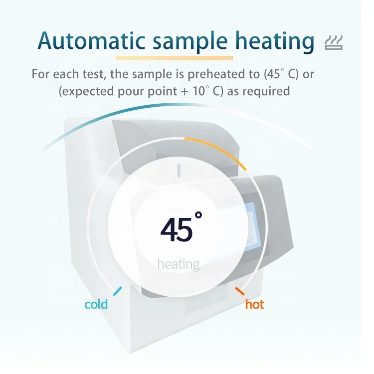 HM-NQ Automatic Laboratory Test Equipment Oil Pour Point and Freezing Point Tester