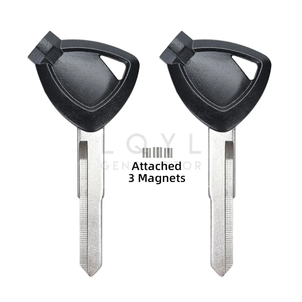 

3Pcs Motorcycle Key Uncut Blank Replacement Keys For YAMAHA Magnet Anti-theft Lock VOX BWS 4V BWS125 VOX50 GTR125 JOG EVO