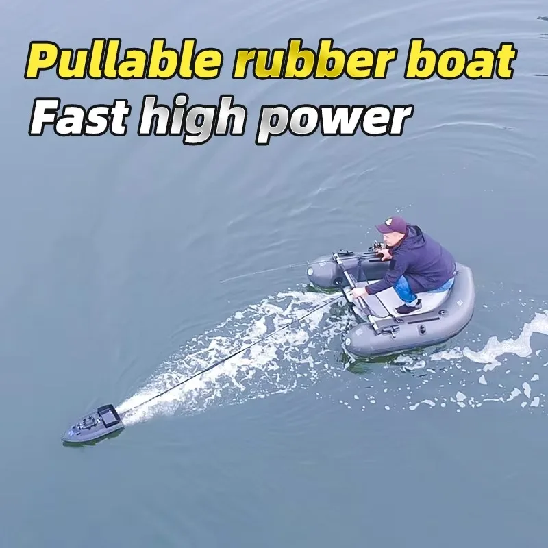 12V High Speed Big Power Fishing Bait Boats Wireless Remote Control Carp Fishing Boat Bait view 3