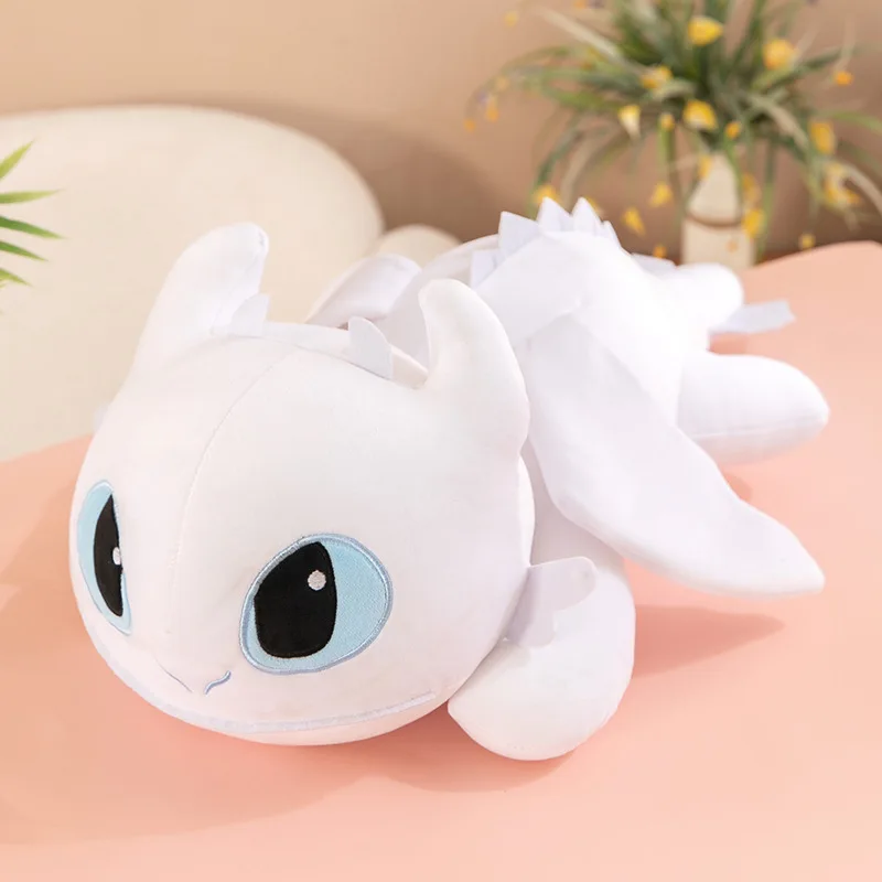 100cm Little Flying Dragon Kawaii Plush Toy Lying Posture Style Toothless Doll Pillow Children Couple Christmas Birthday Gift