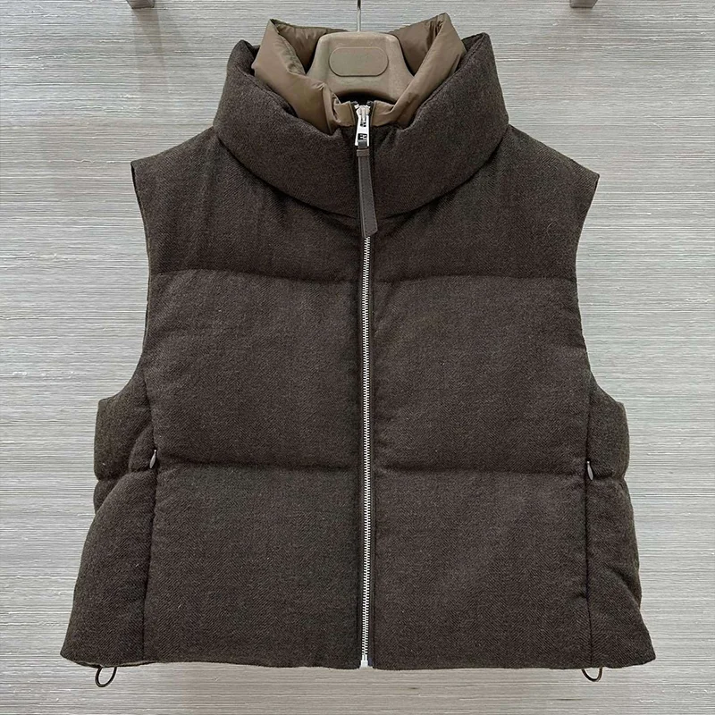 

Высококачественный осенне-зимний новый стильный женский пуховик премиум-класса с подкладкой из 100% шерсти и нейлоновым внутренним слоем 251020113