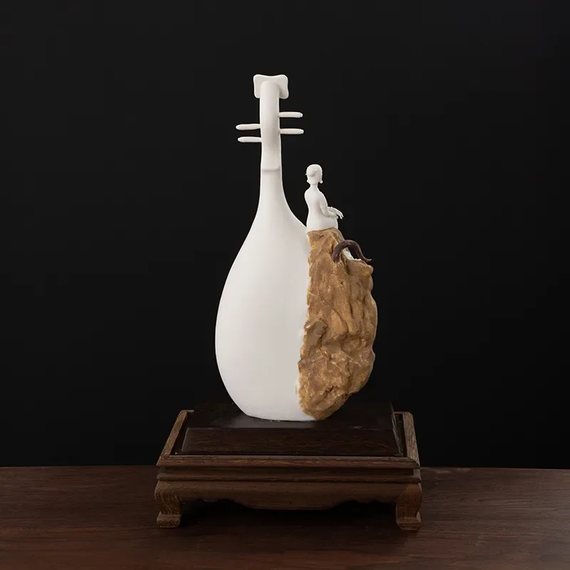 High mountains and flowing water find bosom friends office living room decoration crafts opening housewarming gift