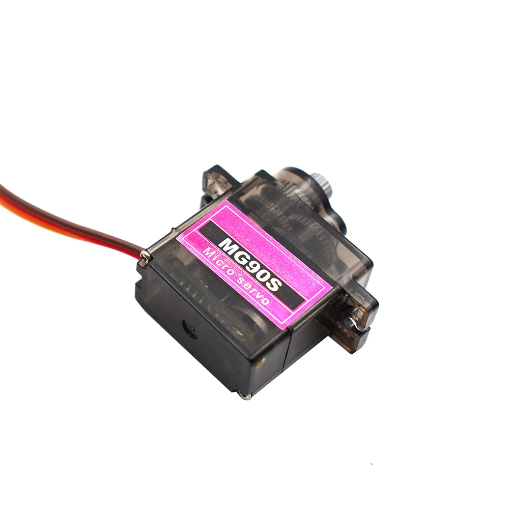 Todos os micro mini servos do metal, versão atualizada, engrenagem de alumínio para aviões RC, carro de asa fixa e robô do barco, SG90, MG90S, 9g