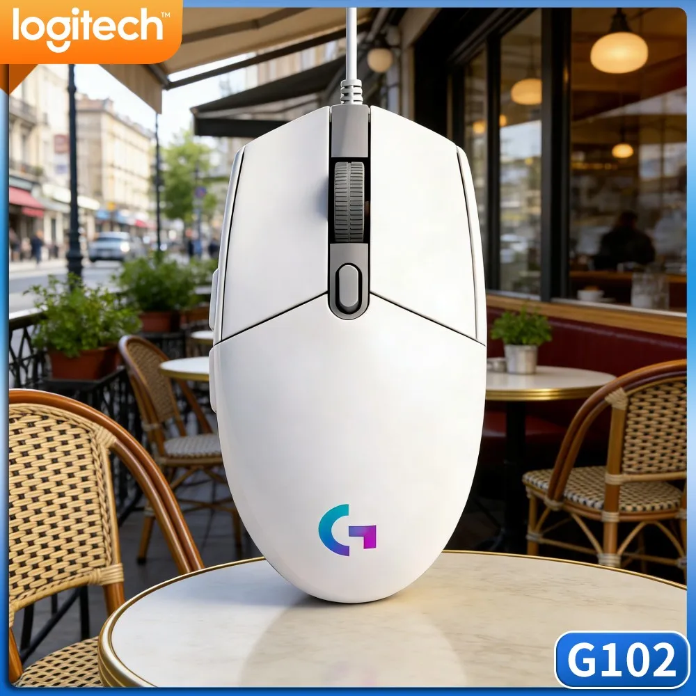 Logitech G102 Prodigy Gaming Mouse,Entry Level Professional Gaming Mouse,Cost Effective For New Participants
