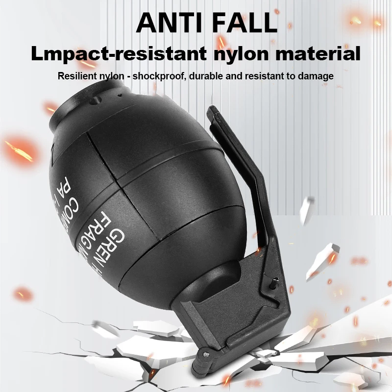 Grenade en Nylon réutilisable modèle M67 Burst Mine Grenade d'eau rebondissante fumée Grenade et autres 10 Airsoft différents