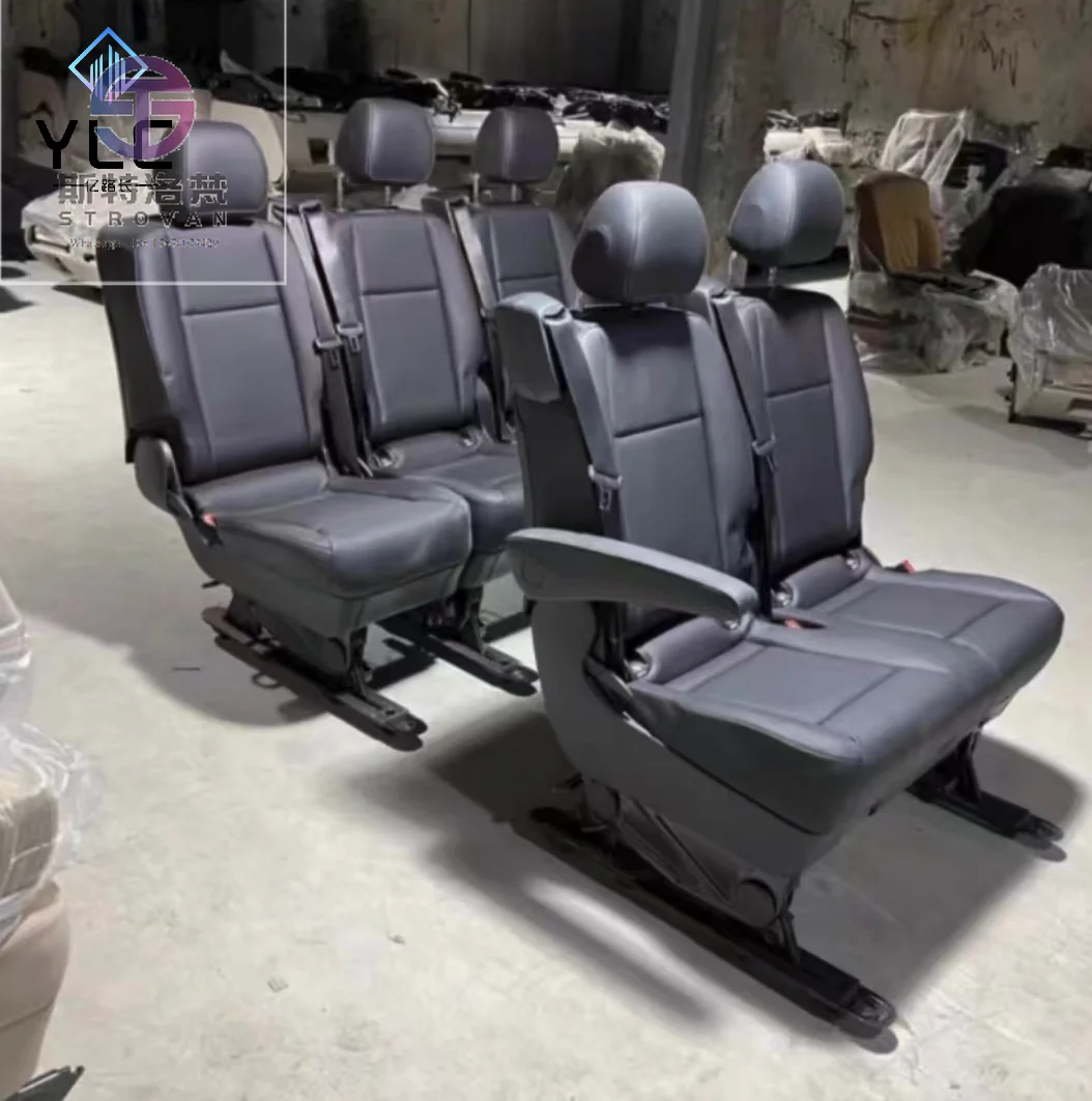 

Cc V-Class W447 V260 V250 Vito Автомобильные сиденья Кожаное автокресло Оригинальный W447 Черный Бежевый Цвет Электрические автокресла Автозапчасти
