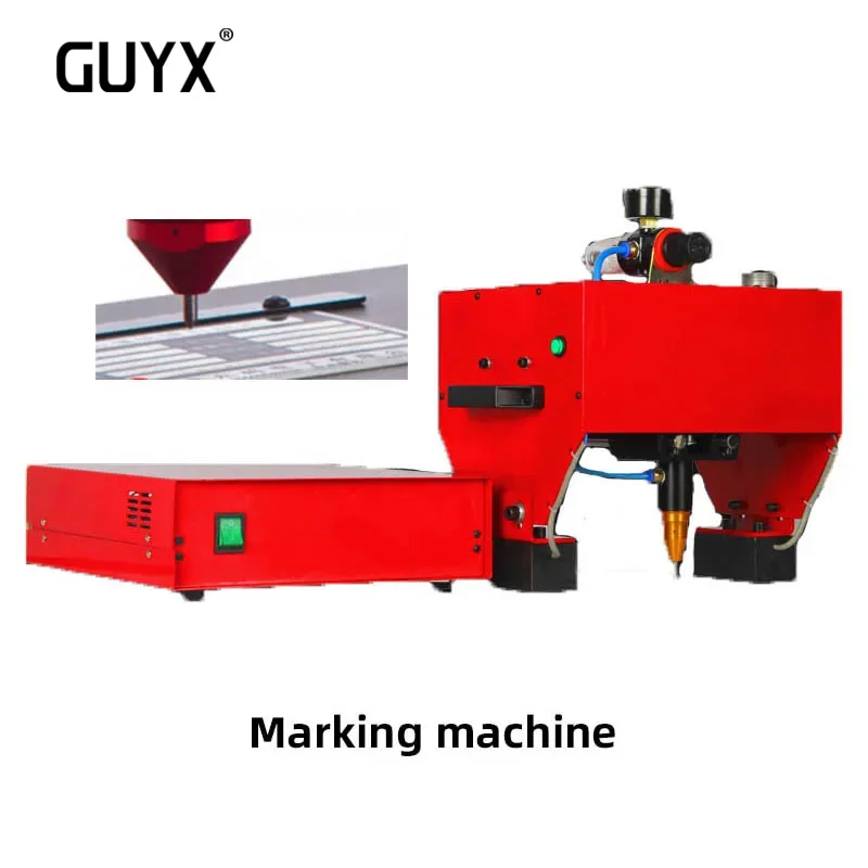 

170 * 110mm Pneumatic Marker /Electrical Standard Desktop Car Nameplate Mark Machine Metal Steel Pipe Carving Machine