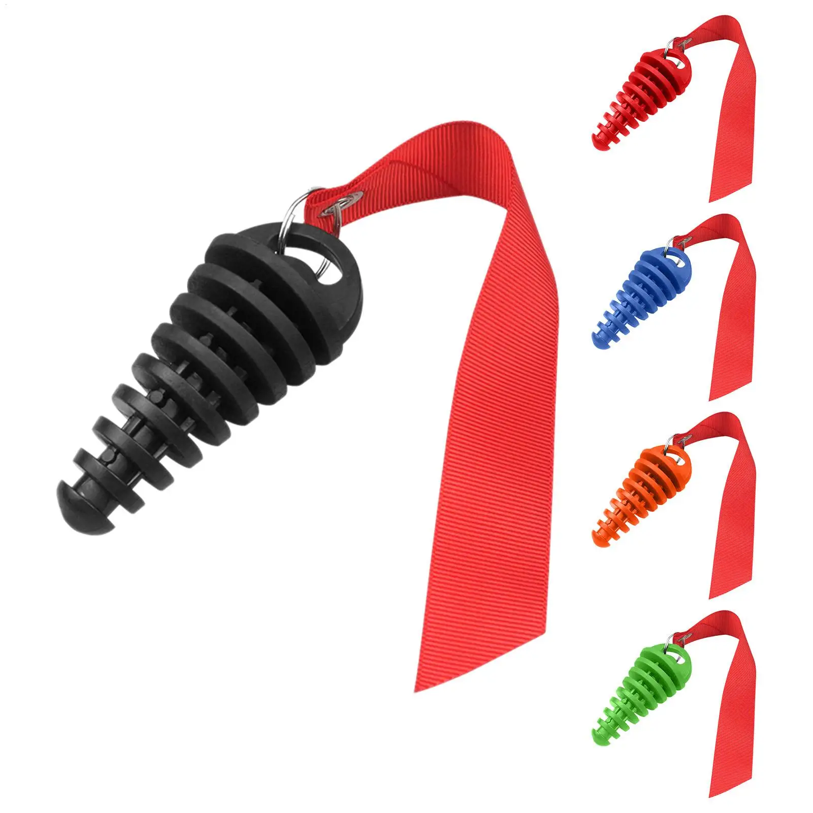 Wash Plug Rubber Exhaust Pipe Plugs Waterproof Wash Plug With Streamers For Motorcycle Dirt Bike 2 Strokes Remove Before Start