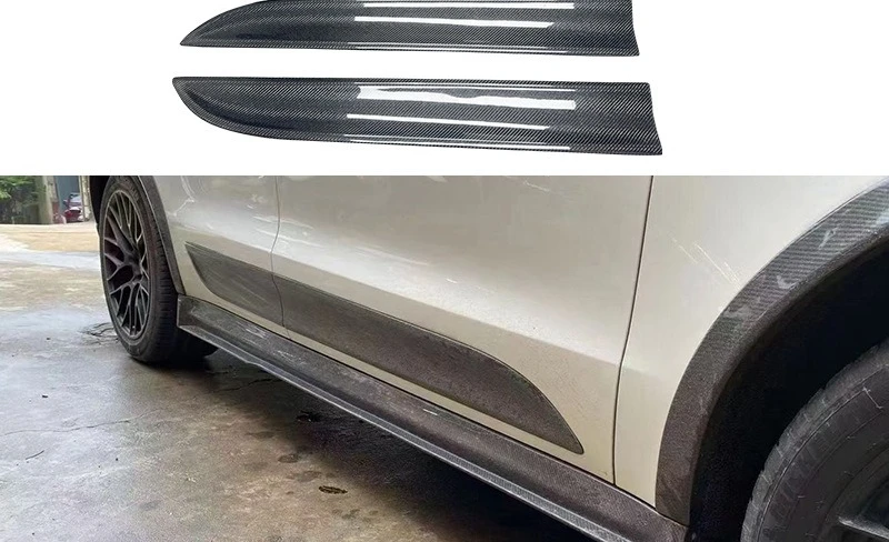 

For 2014-2022 Porsche Macan Carbon Fiber Door Panel Trim Body Door Exterior Door Panel Surround