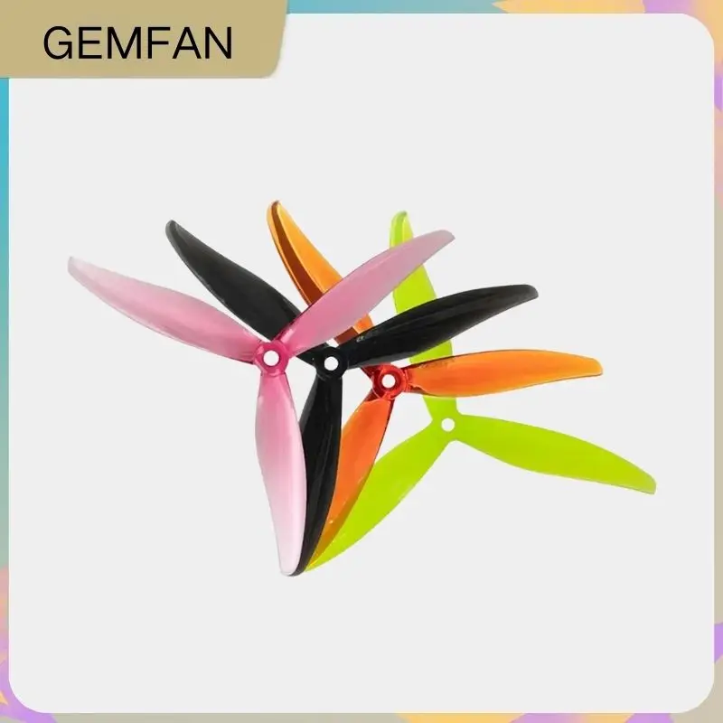 

2Pairs Gemfan 7043 X Street League 7043-3 Racing 7X4.3X3 3-Blade Propeller For FPV Freestyle 7inch Long Range Drones
