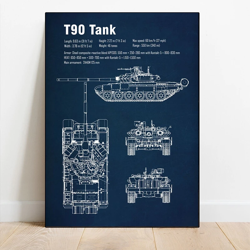تانك مخطط الملصقات يطبع ميركفا تانك قماش اللوحة جدار الفن صور ل تانك هجوم المشجعين العسكرية غرفة المعيشة ديكور