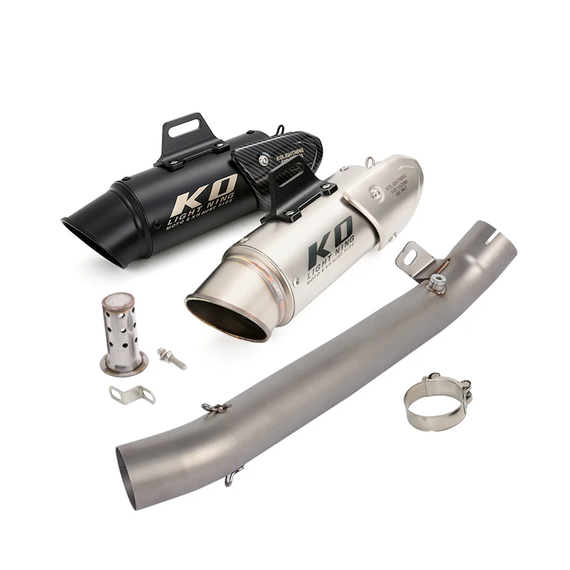 

Надевается для SUZUKI GSXR1000 2009-2011, выхлопная система мотоцикла, средняя труба, 60 мм, глушитель из нержавеющей стали, Escape DB Killer