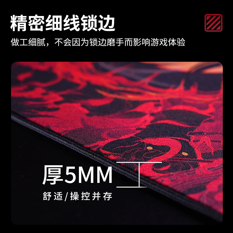 Imagem -02 - Zhenhuo Mouse Pad Personalizado Mouse Pad Gaming Mouse Pad Csgo Lol Pubg Apex à Prova Impermeável Água Superfície Fina Mouse Pad