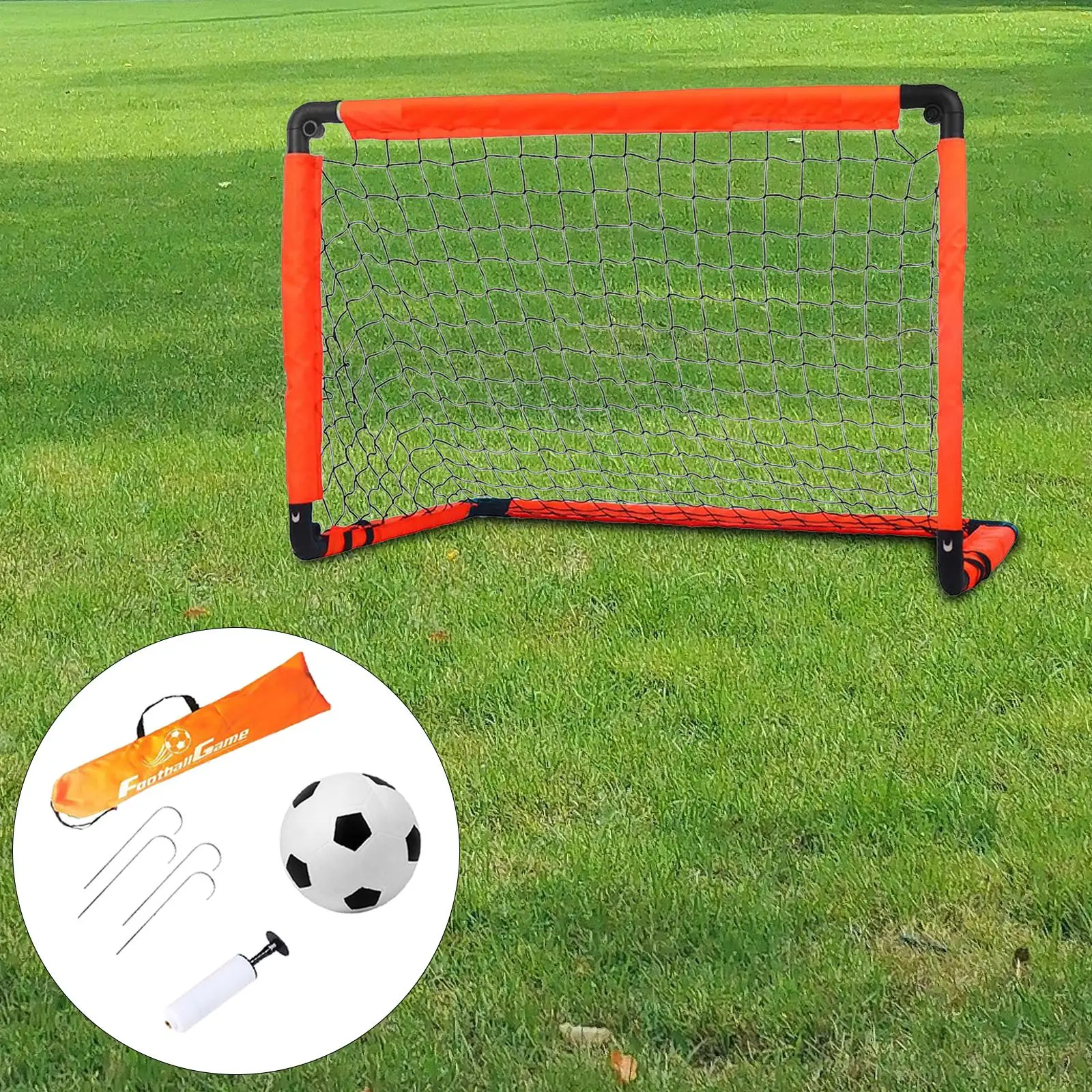 

Soccer Goal for Kids Soccer Net Easily Set up Football Goal Training Net for